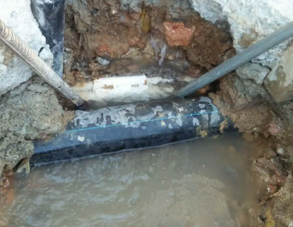 鸡东测漏水之水管漏水
